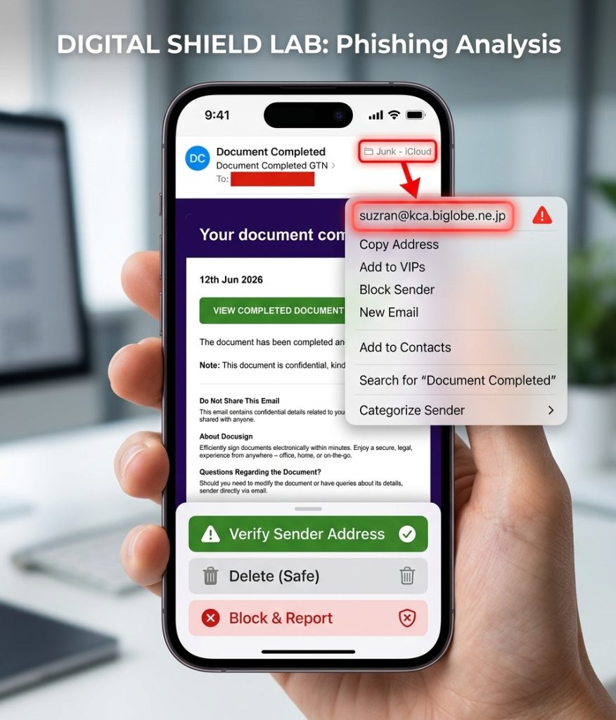 تعلم كيف تكتشف البريد التصيدي (Phishing) من خلال تحليل عملي لرسالة احتيالية حية. اكتشف العلامات التقنية والنفسية التي تفضح المخترقين لحماية بياناتك.