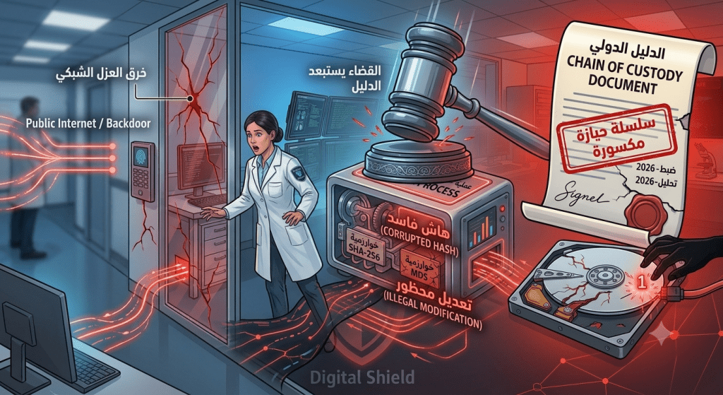 تعرف على أشهر الأخطاء الإجرائية والتقنية التي يقع فيها المحققون الجنائيون المبتدئون وتؤدي لفساد الأدلة الرقمية وسقوط القضايا في المحاكم، وكيفية تجنبها.