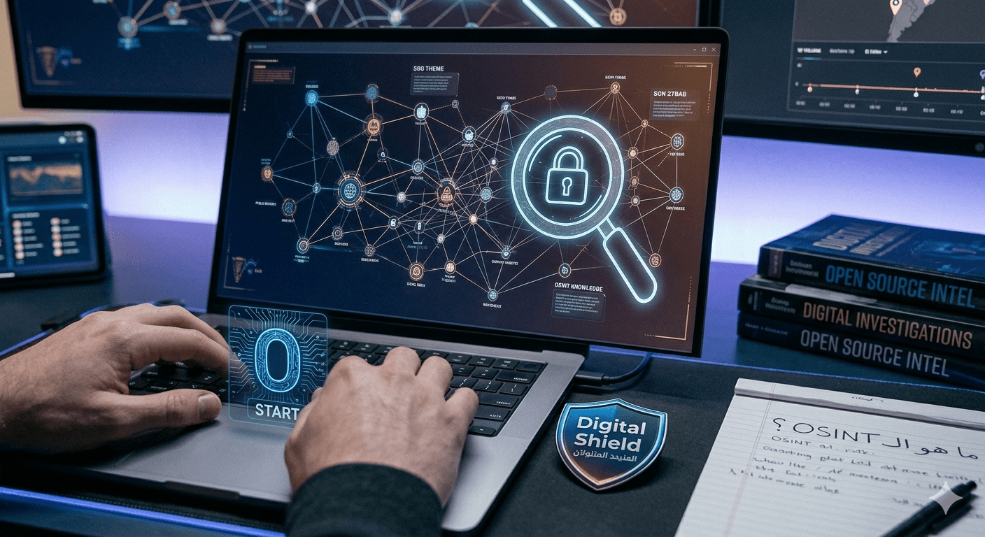 OSNT-001: أساسيات الاستخبارات مفتوحة المصدر ودورة حياة التحقيق (OSNT Fundamentals & Intelligence Cycle)