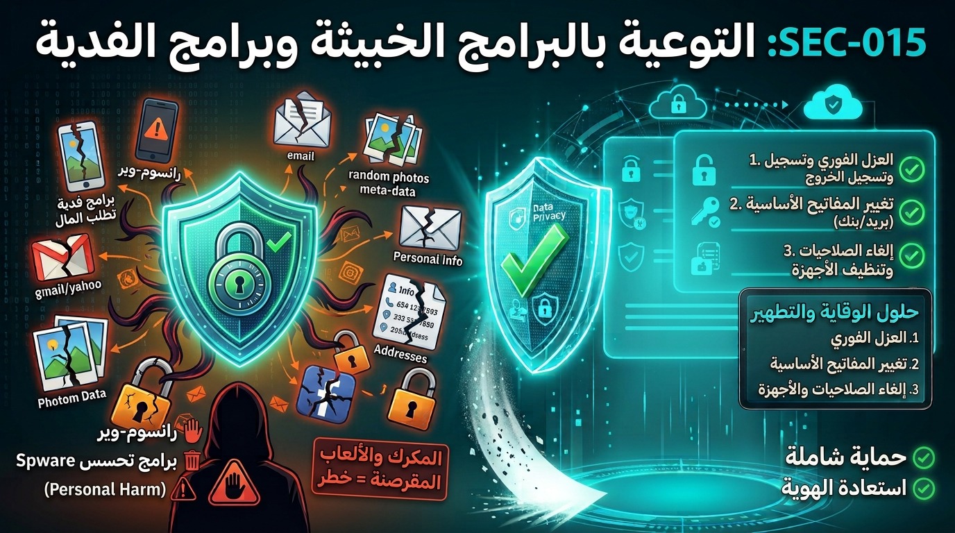 SEC-015: خطة الاستجابة للحوادث وإعادة التعافي (Incident Response & Disaster Recovery)